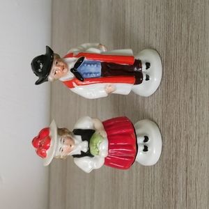 German Couple Salt and Pepper Shaker Set